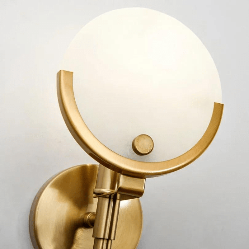lampe murale en marbre authentique