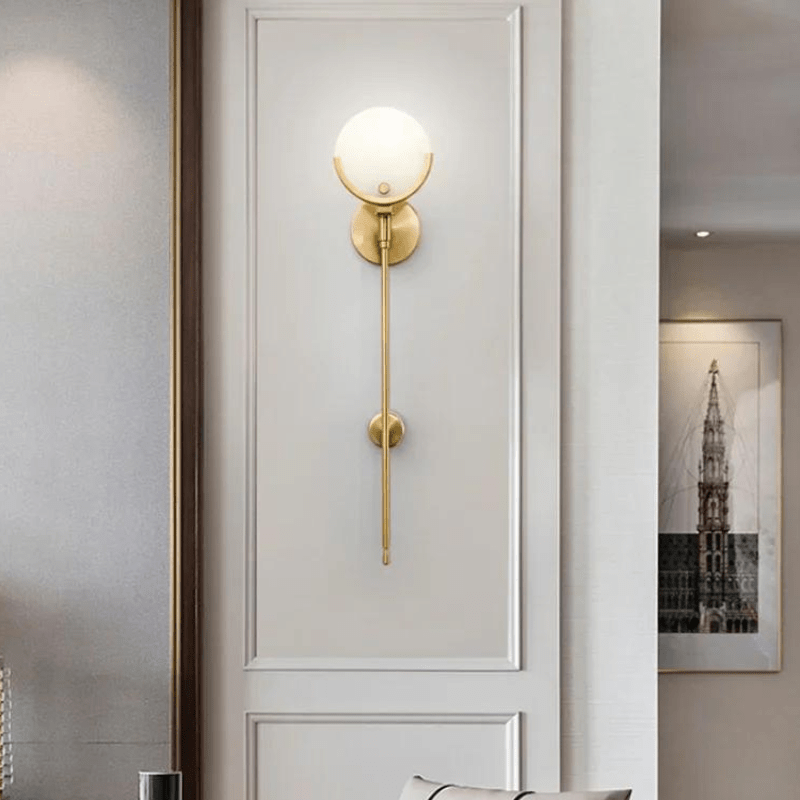 lampe de chevet murale en marbre