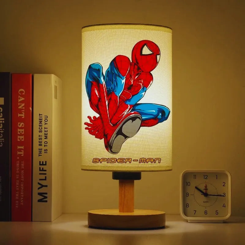 base en bois Spiderman