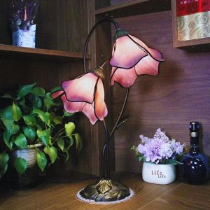 Lampe de chevet fleur de lotus