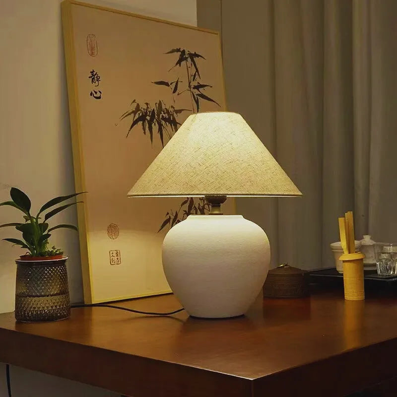 éclairage lampe céramique