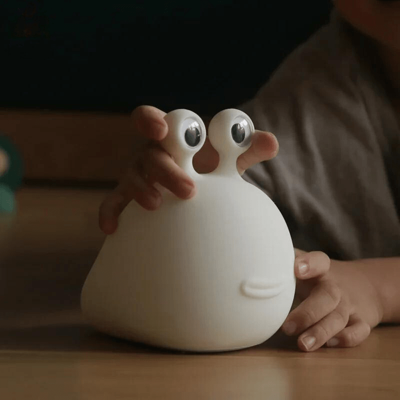 Lampe rechargeable en forme de limace