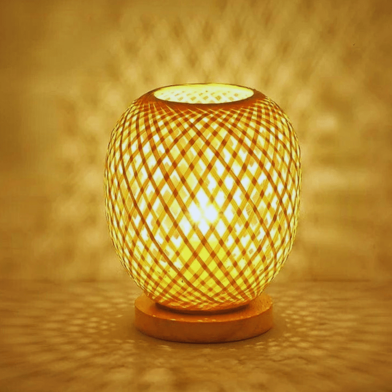 éclairage naturel bambou