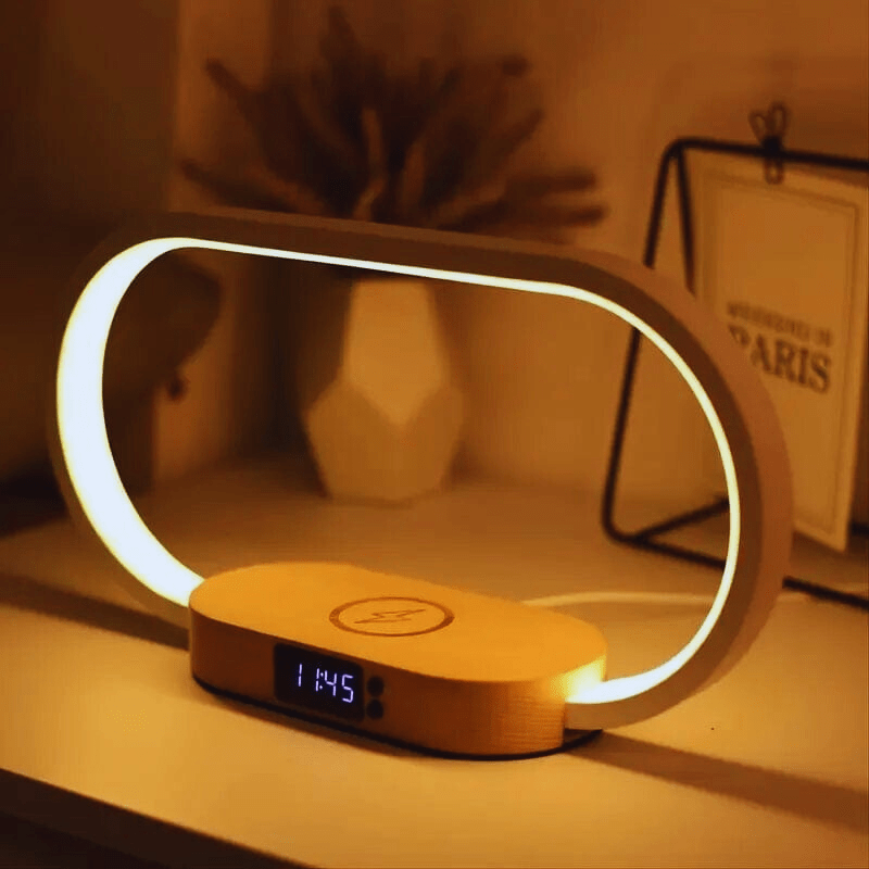lampe de chevet chargeur induction