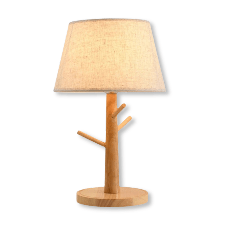 Éclairage d'ambiance en bois