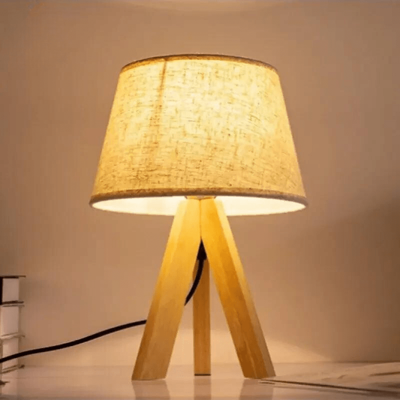 lampe de chevet trépied élégante