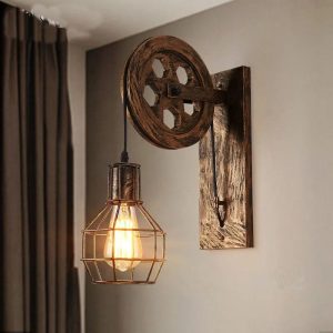 lampe de chevet style industriel