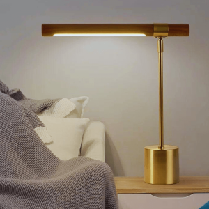 Lampe de chevet bois flotté