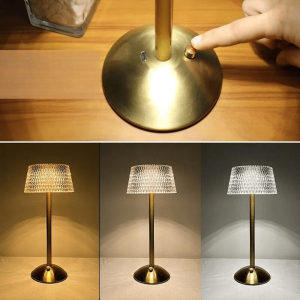 Éclairage élégant Lampe de chevet diamant