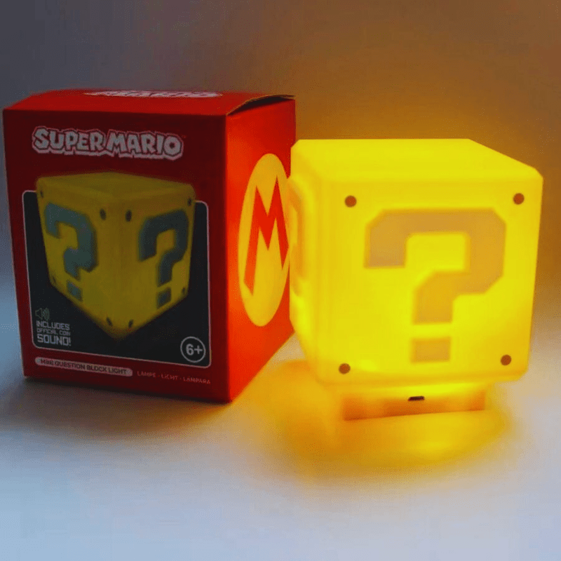 Lampe inspirée de Mario