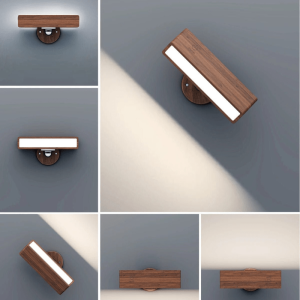 lampe de chevet bois naturel