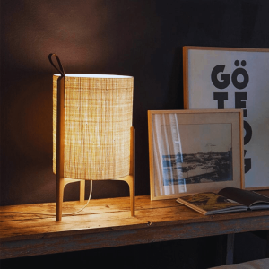 lampe de chevet japonaise