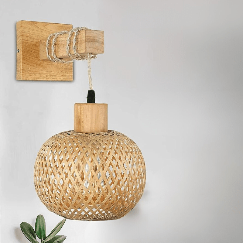 lampe murale osier
