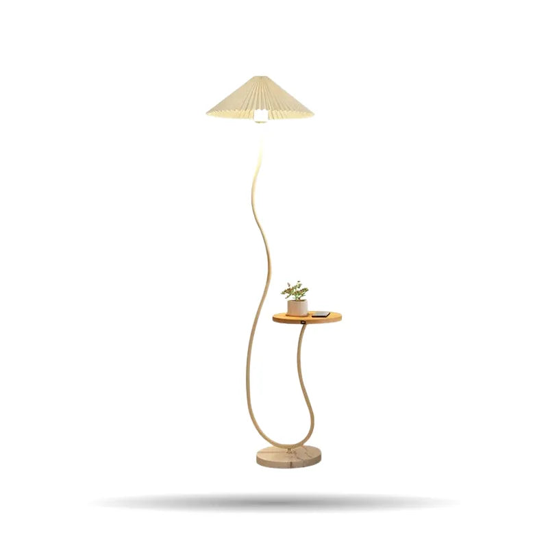lampe et table intégrée