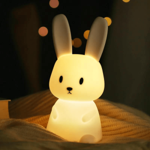 Lampe chevet enfant lapin