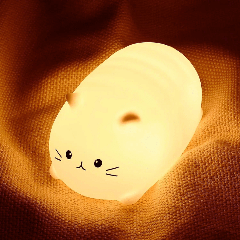 lampe de chevet chat adorable
