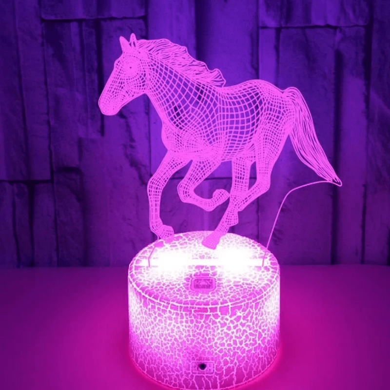 lampe de chevet cheval