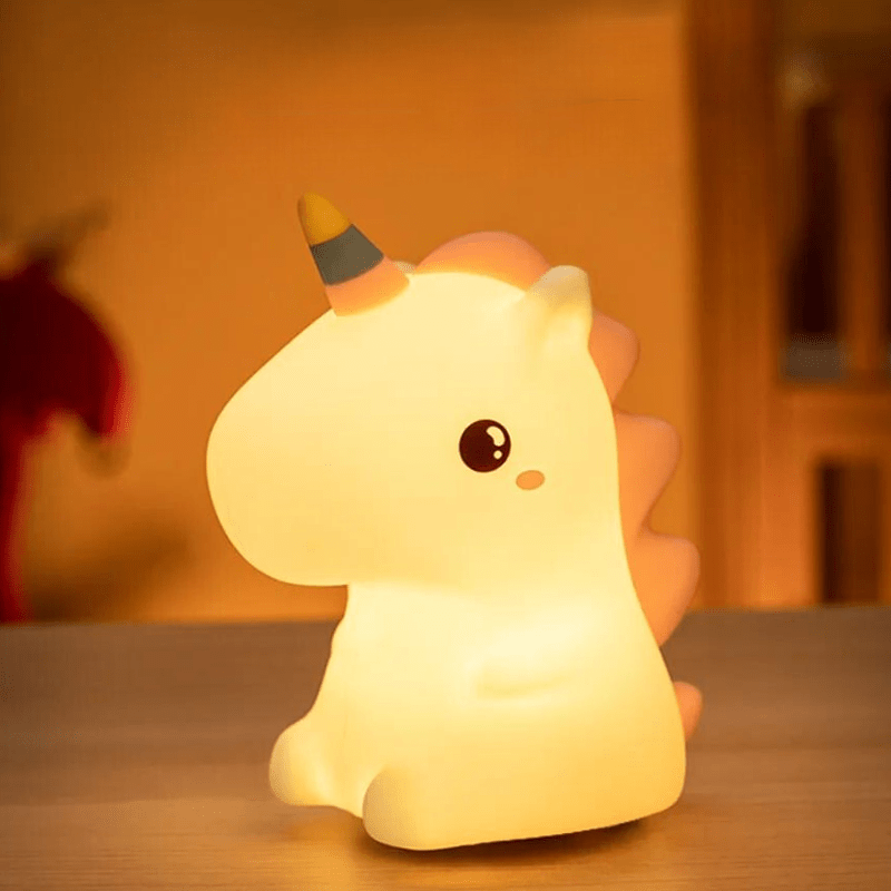 lamp licorne colorée