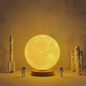 Lampe de chevet lune design