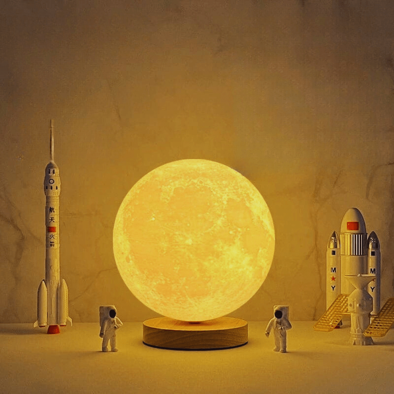 Lampe de chevet lune design