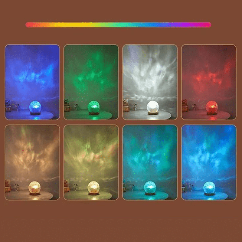 Effet d'ondulation aquatique