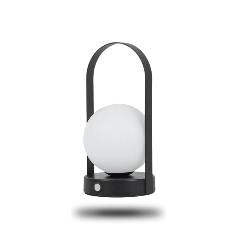 Lampe en métal sans fil