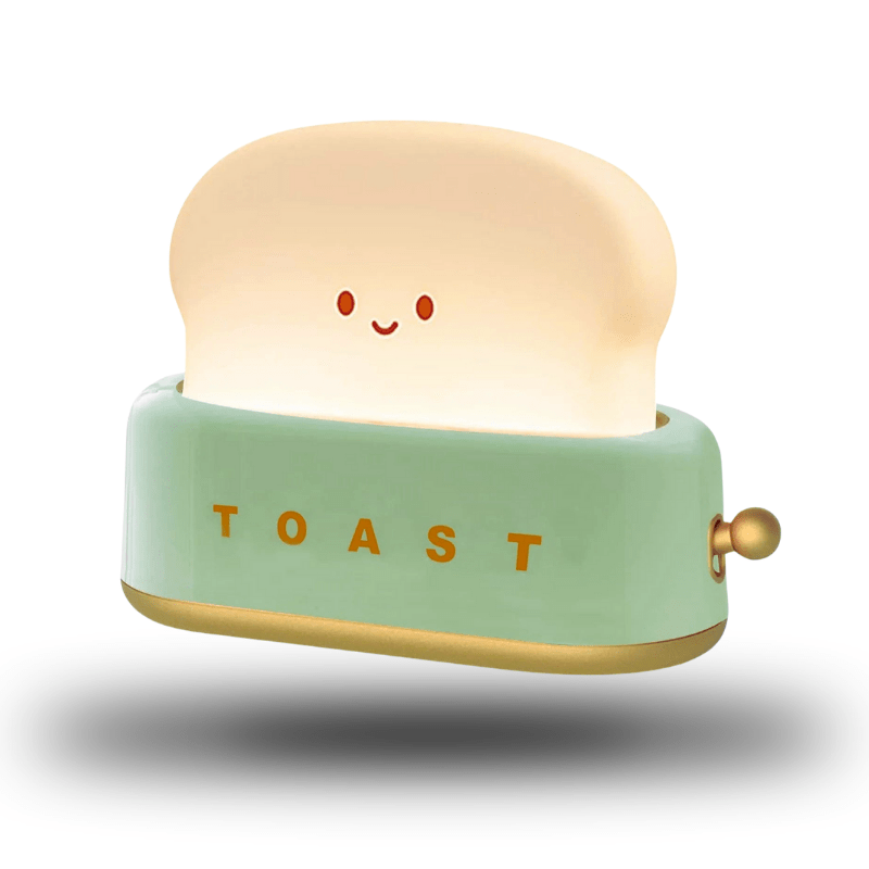 Toaster lampe colorée